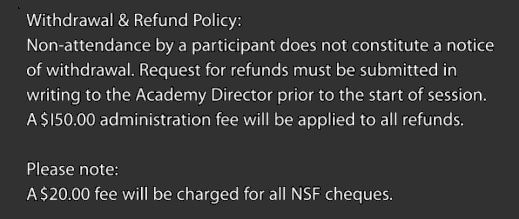 refund policy